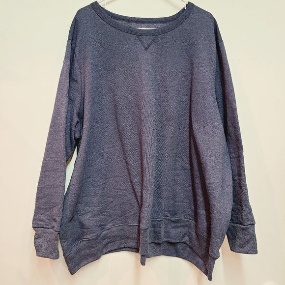 "LAVA LAMP" Hand Dyed NEW Just My Size Sweatshirt Fleece Top JMS 4X 26W-28W - Picture 3 of 7